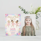 バレカスタムリーナバースデーパーティーへの招待 招待状 (スタンド正面)