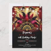 バレスキューフェザー&ライツグラムバースデーパーティー 招待状 (正面)