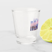 バレタオールドタウンアンドハーバーマルタ文字 ショットグラス (左)