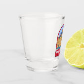 バレタマルタトラベルヴィンテージアート ショットグラス (左)