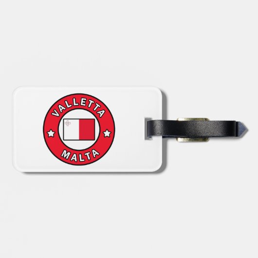 バレッタマルタ ラゲッジタグ (裏面横)