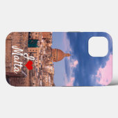 バレッタ上空の夕日のパノラマの景色 Case-Mate iPhoneケース (裏面 (横))