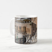 バレッタ・マルタの赤い電話ブース コーヒーマグカップ (正面左)