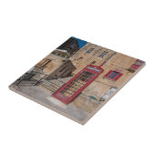 バレッタ・マルタの赤い電話ブース タイル (側面)