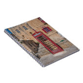 バレッタ・マルタの赤い電話ブース ノートブック (右側)