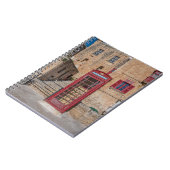 バレッタ・マルタの赤い電話ブース ノートブック (左側)