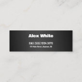 バレットゴミ スキニー名刺 (裏面)