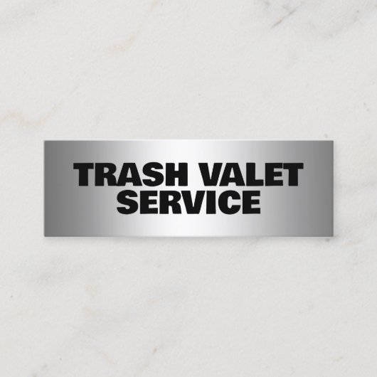 バレットゴミ スキニー名刺 (正面)