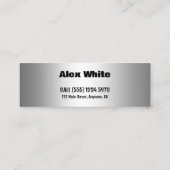 バレットゴミ スキニー名刺 (裏面)