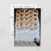 バレットボールジェンテルメン招待状 招待状 (正面/裏面)