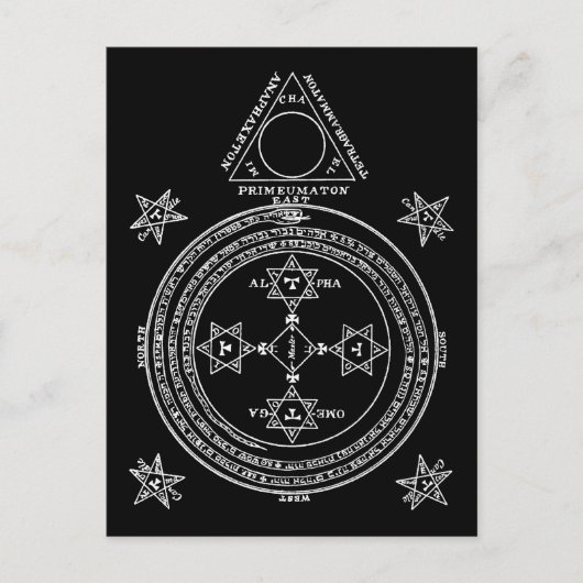 バレット図 ポストカード (正面)