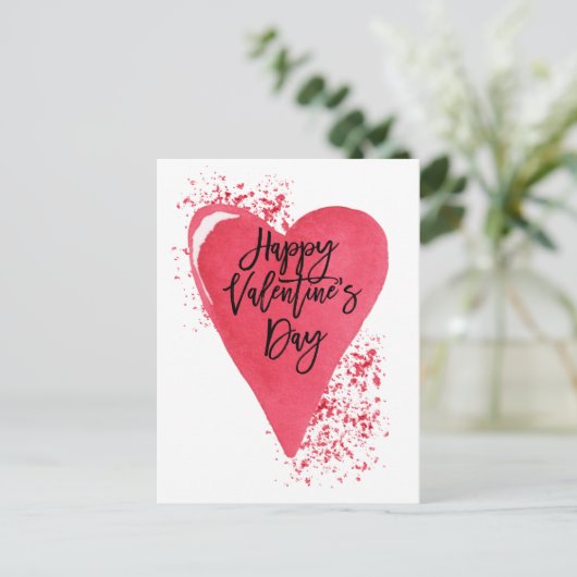 バレパーソナライズされたンタイン・デイ・ポストカード シーズンポストカード (スタンド正面)