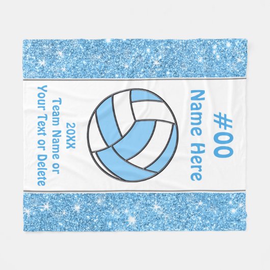 バレパーソナライズされたーボール好きの人への贈り物，シニア フリースブランケット (正面(横))