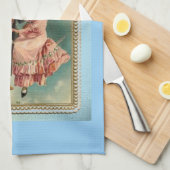 バレビクトリアンント キッチンタオル (四つ折り)