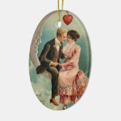 バレビクトリアンント セラミックオーナメント (左)