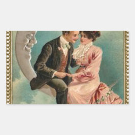 バレビクトリアンント 長方形シール