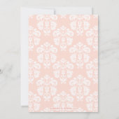 バレモノグラムのエリシタル招待状 招待状 (裏面)