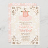 バレモノグラムのエリシタル招待状 招待状 (正面/裏面)