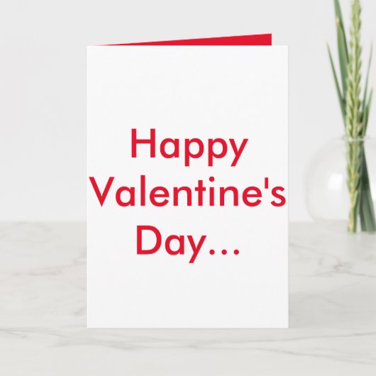 バレユーモアのあるンタインカード シーズンカード (正面)