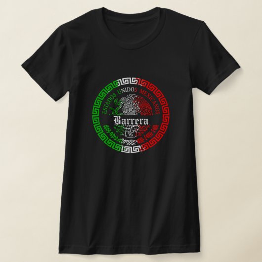 バレラ姓メキシコのエンブレムシャツ Tシャツ (レイダウン)