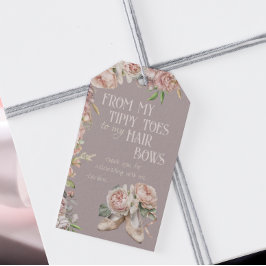 バレリお洒落ナダンス誕生日 ギフトタグ