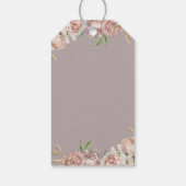 バレリお洒落ナダンス誕生日 ギフトタグ (裏面)