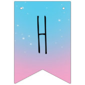 バレリかわいらしナガールバースデーパーティー バンティングフラッグ (第2の旗)