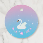 バレリかわいらしナガールバースデーパーティー フェイバータグ (裏面)