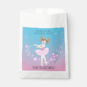 バレリかわいらしナガールバースデーパーティー フェイバーバッグ (正面)