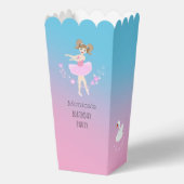 バレリかわいらしナガールバースデーパーティー フェイバーボックス (裏面)