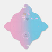 バレリかわいらしナガールバースデーパーティー フェイバーボックス (折り畳みなし)