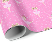 バレリかわいらしナガールバースデーパーティー ラッピングペーパー (ロールコーナー)