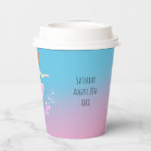 バレリかわいらしナガールバースデーパーティー 紙コップ (裏面)