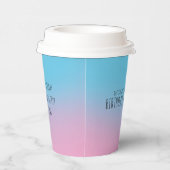 バレリかわいらしナガールバースデーパーティー 紙コップ (右)