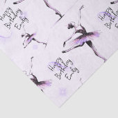 バレリかわいらしナニーナパープル誕生日 薄葉紙 (詳細)