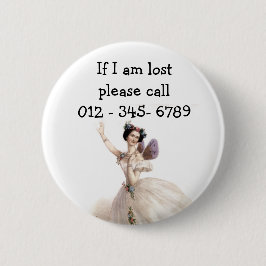 バレリかわいらしナ妖精、チャイルドエマージェンシー連絡 缶バッジ