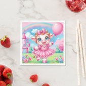 バレリかわいらしナ牛 スタンダードカクテルナプキン (インサイチュ)