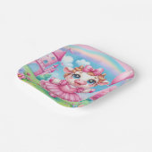 バレリかわいらしナ牛 ペーパープレート (傾斜あり)