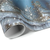 バレリエレガントナデザイン誕生日ラッピングペーパー ラッピングペーパー (ロールコーナー)