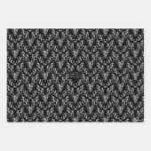 バレリオンスカルパターン ラッピングペーパーシート (正面2)