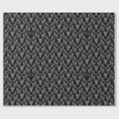 バレリオンスカルパターン ラッピングペーパー (フラット)