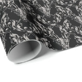 バレリオンスカルパターン ラッピングペーパー (ロールコーナー)