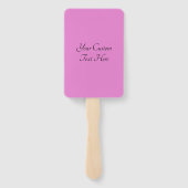 バレリカスタムナ文字&カラーファンセット ハンドファン (裏面)