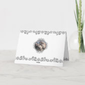 バレリスタイリッシュナプリンセス感動的引用文車 カード (裏面)