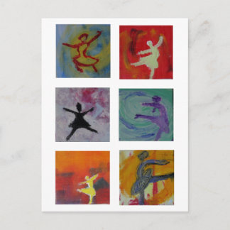 バレリナのはがき ポストカード