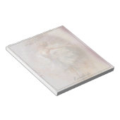 バレリナエレガントポ縁どーズ ノートパッド (アングル)