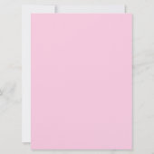 バレリナカウカスタマイズ可能な誕生日カード (裏面)