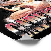 バレリナカプシナおもしろいブイタリアンリンロットミーム胡 ポスター (角)