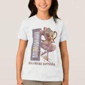 バレリナカプチーノイタリアンブレインロットミームユーモアG トライブレンドＴシャツ (正面)