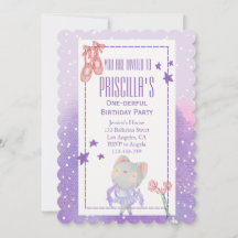 バレリナキャット子供の誕生日パーティー